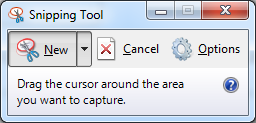 Windows 7 Snipping Tool