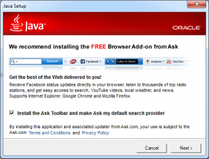 Windows IT Support - Java Update Prompt